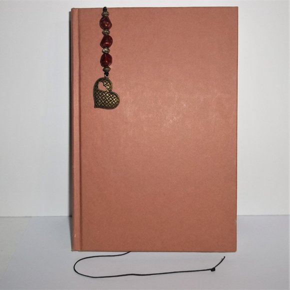 New! Bookmark Bookmarker Book Thong Marker Heart Reading Gift Idea Boho NWT 8177 - Picture 2 of 11
